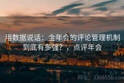 用数据说话：金年会的评论管理机制到底有多强？，点评年会