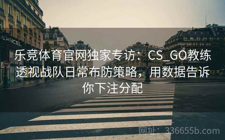 乐竞体育官网独家专访：CS_GO教练透视战队日常布防策略，用数据告诉你下注分配