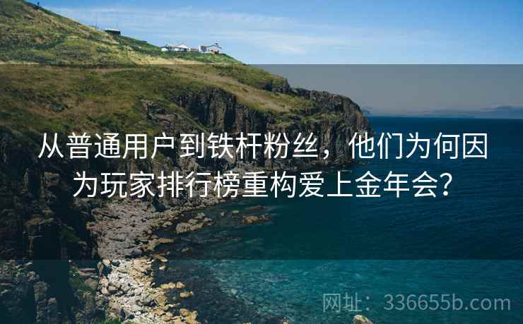 从普通用户到铁杆粉丝，他们为何因为玩家排行榜重构爱上金年会？