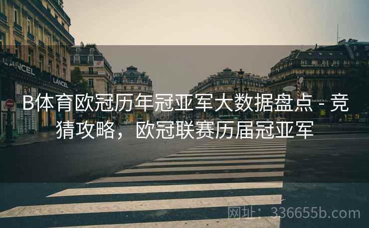 B体育欧冠历年冠亚军大数据盘点 - 竞猜攻略，欧冠联赛历届冠亚军