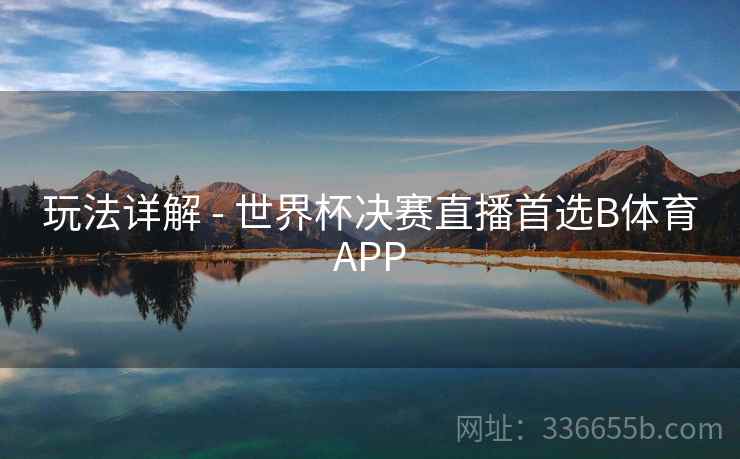 玩法详解 - 世界杯决赛直播首选B体育APP